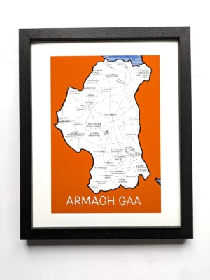 Armagh GAA club map