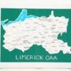 County Limerick GAA map, 10in x 8in print - Image 2