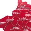 Map of County Tyrone | GAA club version, 10in x 8in print. - Image 3
