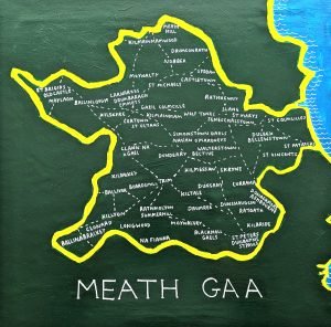 Meath GAA clubs map