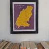 County Wexford GAA map, 8in x 10in print - Image 3