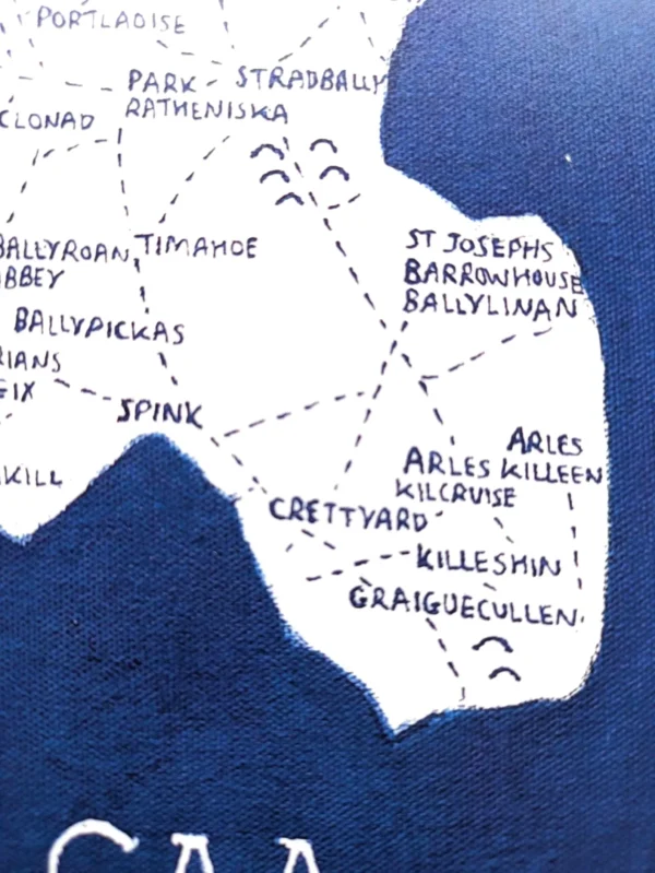 Laois GAA club map, 8in x 10in print - Image 3