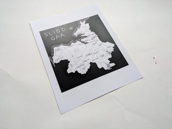 Sligo GAA club map, 10in x 8in print - Image 3