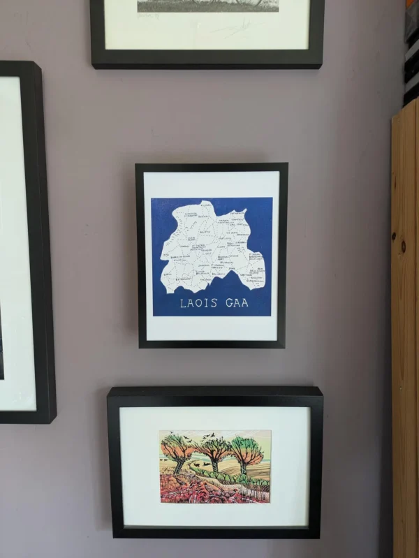 Laois GAA club map, 8in x 10in print - Image 5