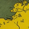 Map of Ireland Golf Courses | 10in x 8in print - Image 3
