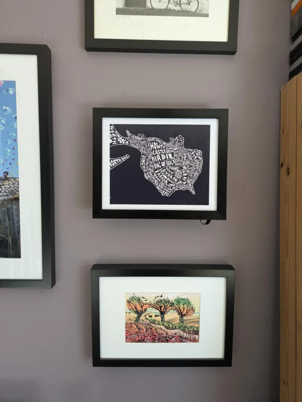Howth Head  | 10in x 8in map print - Image 5