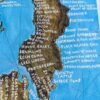 Strangford Lough Ireland | 10in x 8in map print - Image 5