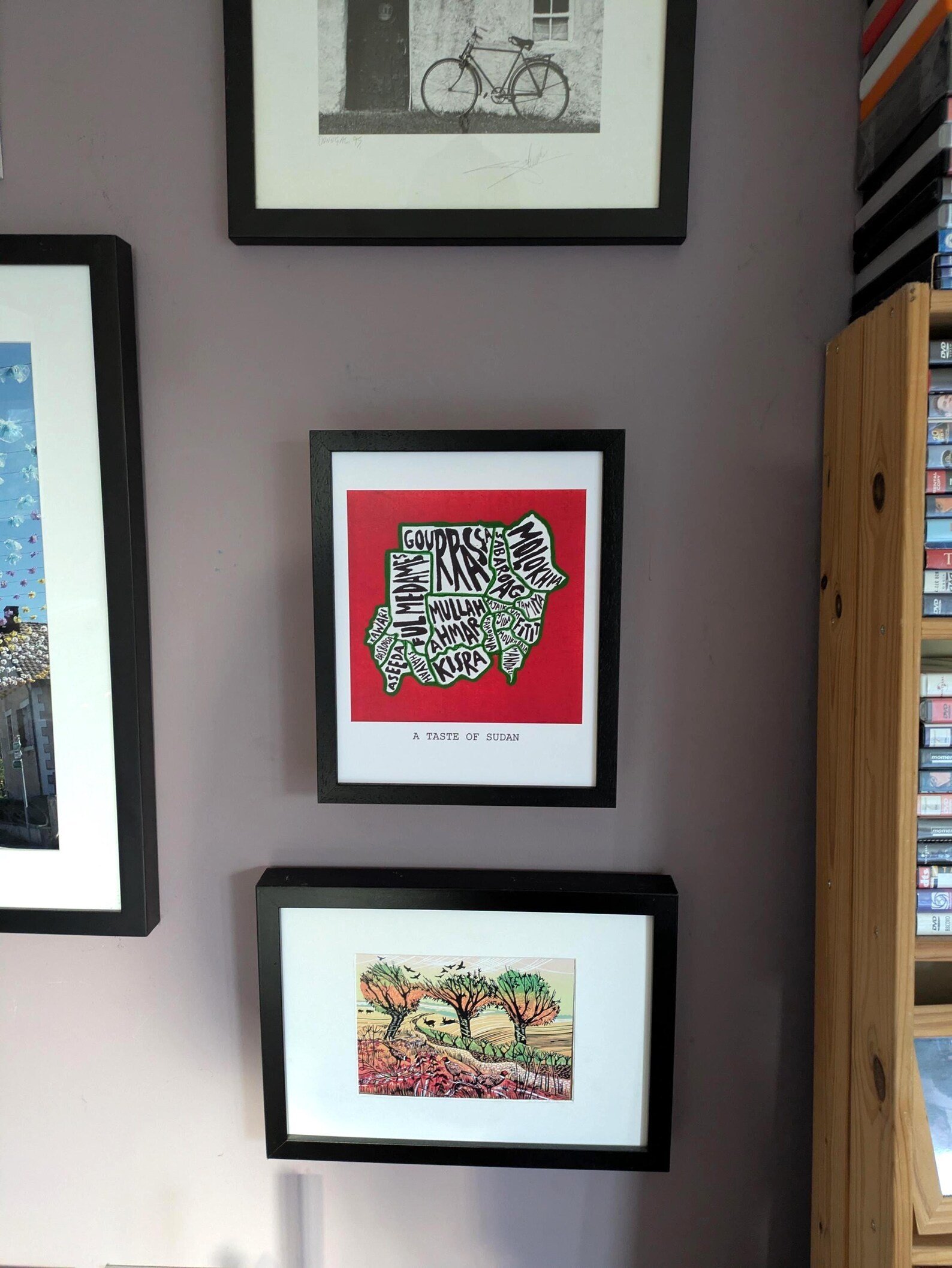 Sudan map of food, 8in x 10in print - Image 2