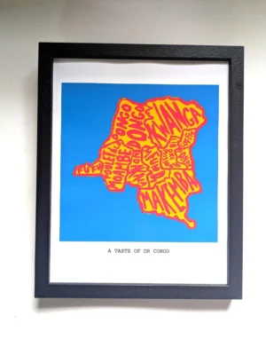 DR Congo food poster