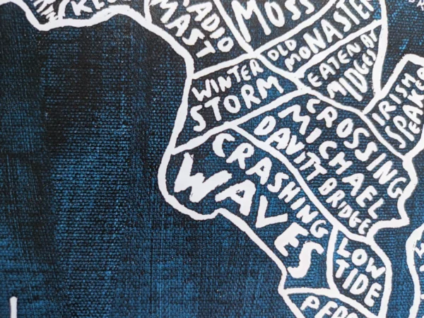Achill island map, 10in x 8in print - Image 4