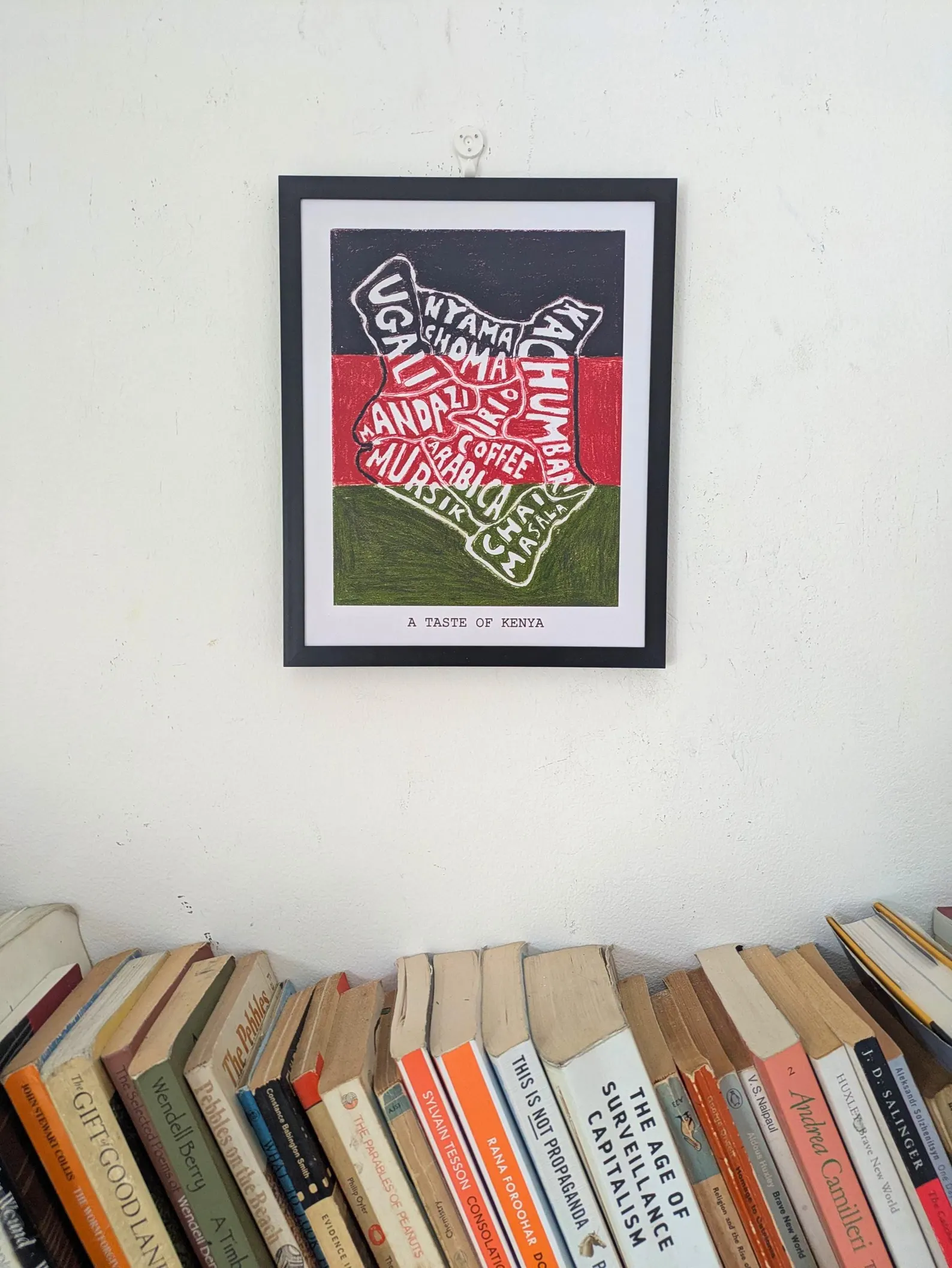 Kenya map of food - Image 2