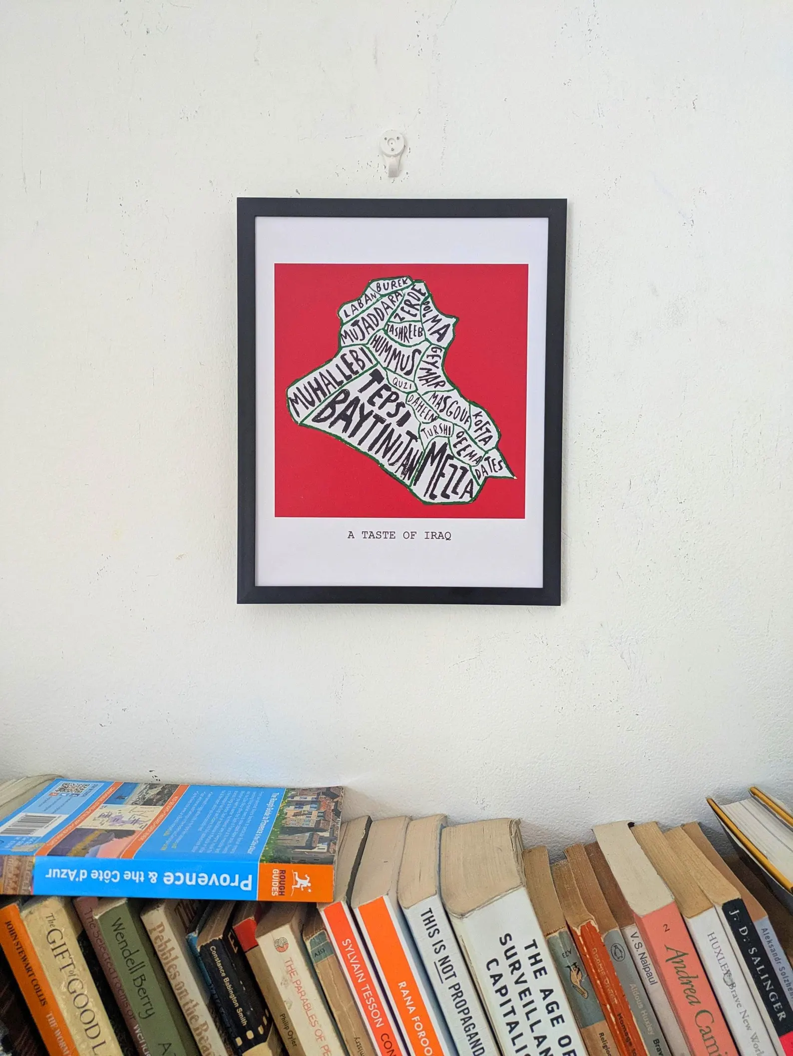 Map of Iraq food, 8 x 10in print - Image 5