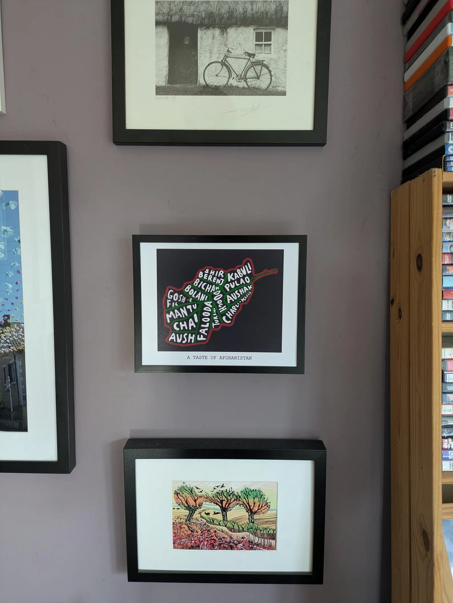 Map of Afghanistan food,10 x 8 inch print - Image 4